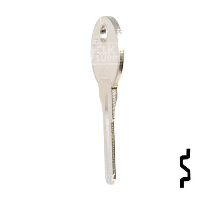 Uncut Key Blank | Jungheinrich | JR1R SI Power Sport Key Ilco