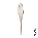 Uncut Key Blank | Jungheinrich | JR1R SI Power Sport Key Ilco