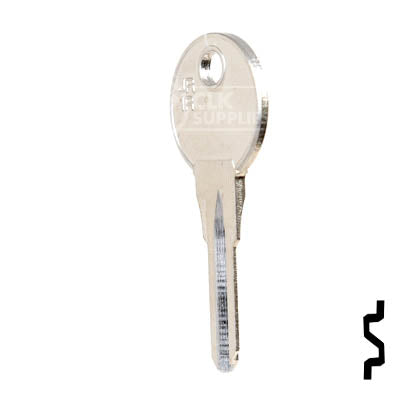 Uncut Key Blank | Jungheinrich | JR1R SI Power Sport Key Ilco