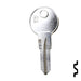 Uncut Key Blank | Jungheinrich | JR1R SI Power Sport Key Ilco