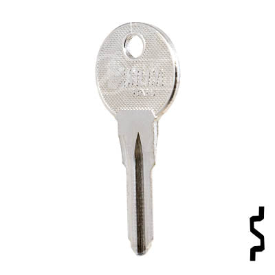 Uncut Key Blank | Jungheinrich | JR1R SI Power Sport Key Ilco