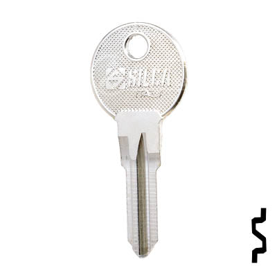 Uncut Key Blank | Jungheinrich | JR1R SI Power Sport Key Ilco