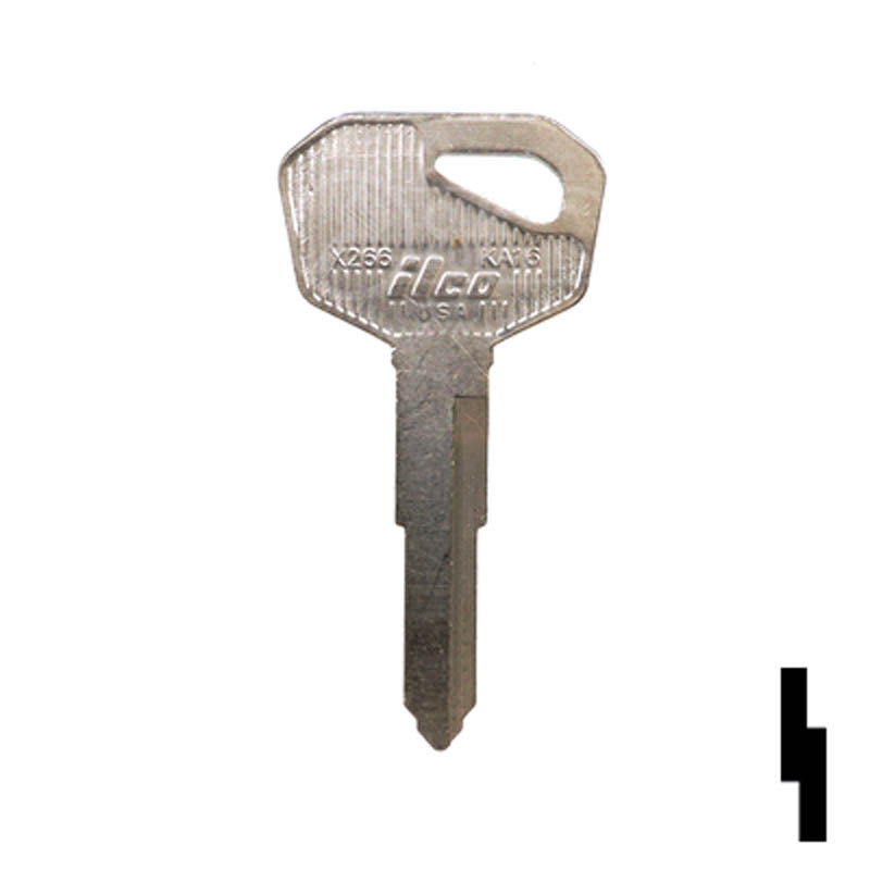 Uncut Key Blank | Kawasaki| KA16-NP, KW16C-P — CLK Supplies