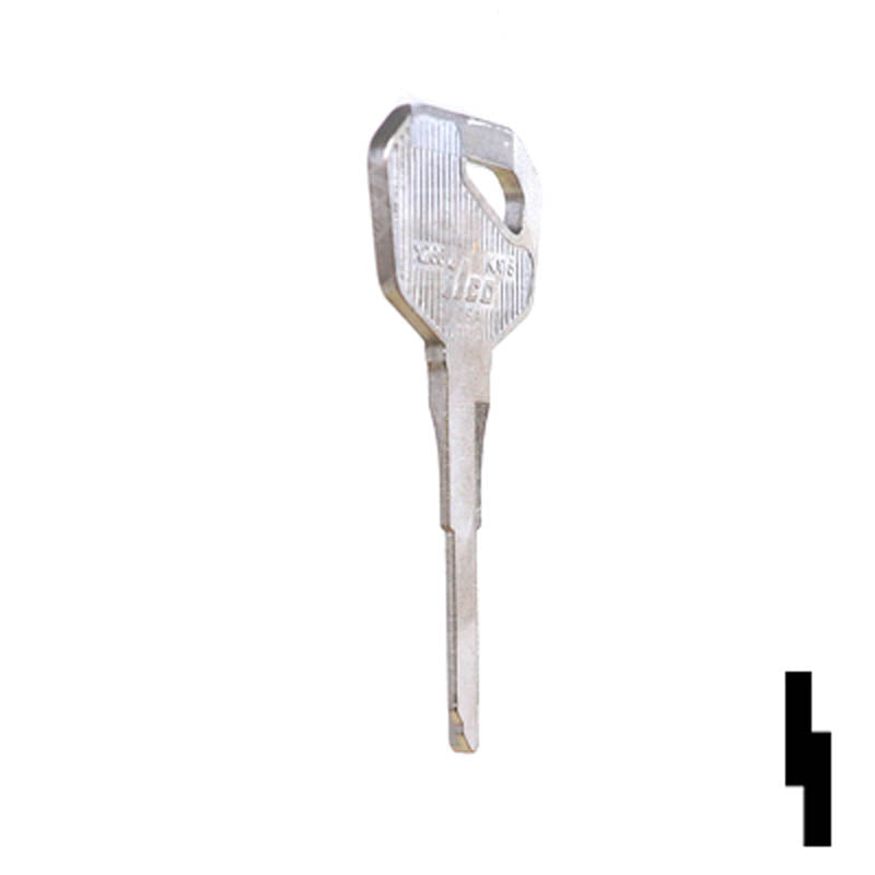 Uncut Key Blank | Kawasaki| KA16-NP, KW16C-P Power Sport Key Ilco