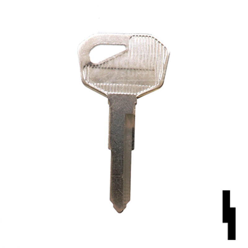 Uncut Key Blank | Kawasaki| KA16-NP, KW16C-P Power Sport Key Ilco