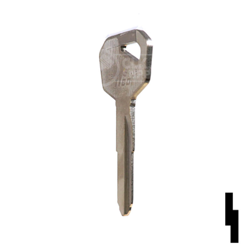 Uncut Key Blank | Kawasaki| KA16-NP, KW16C-P Power Sport Key Ilco