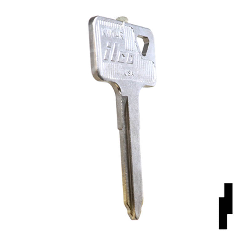 Uncut Key Blank | Kawasaki | KW14R Power Sport Key Ilco