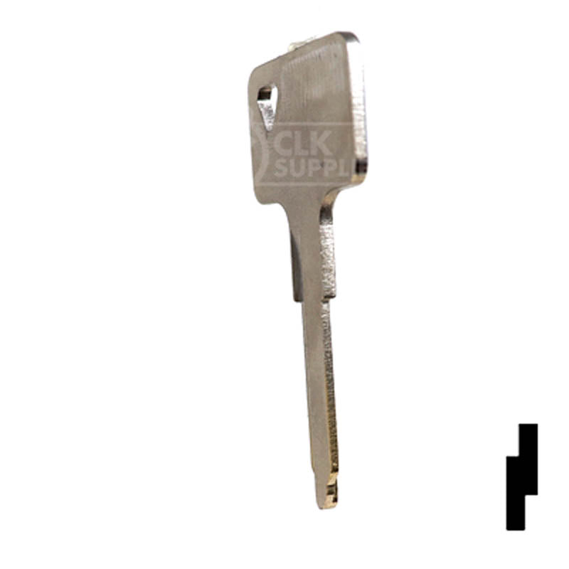 Uncut Key Blank | Kawasaki | KW14R Power Sport Key Ilco