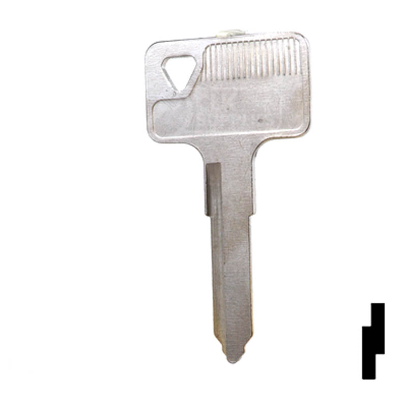 Uncut Key Blank | Kawasaki | KW14R Power Sport Key Ilco
