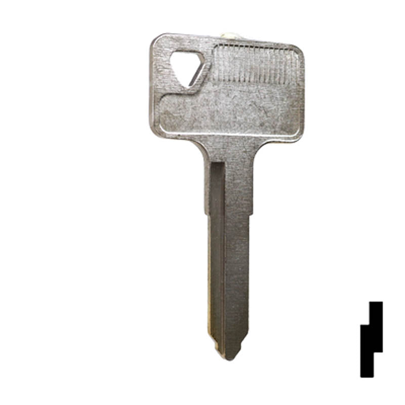 Uncut Key Blank | Kawasaki | KW14R Power Sport Key Ilco