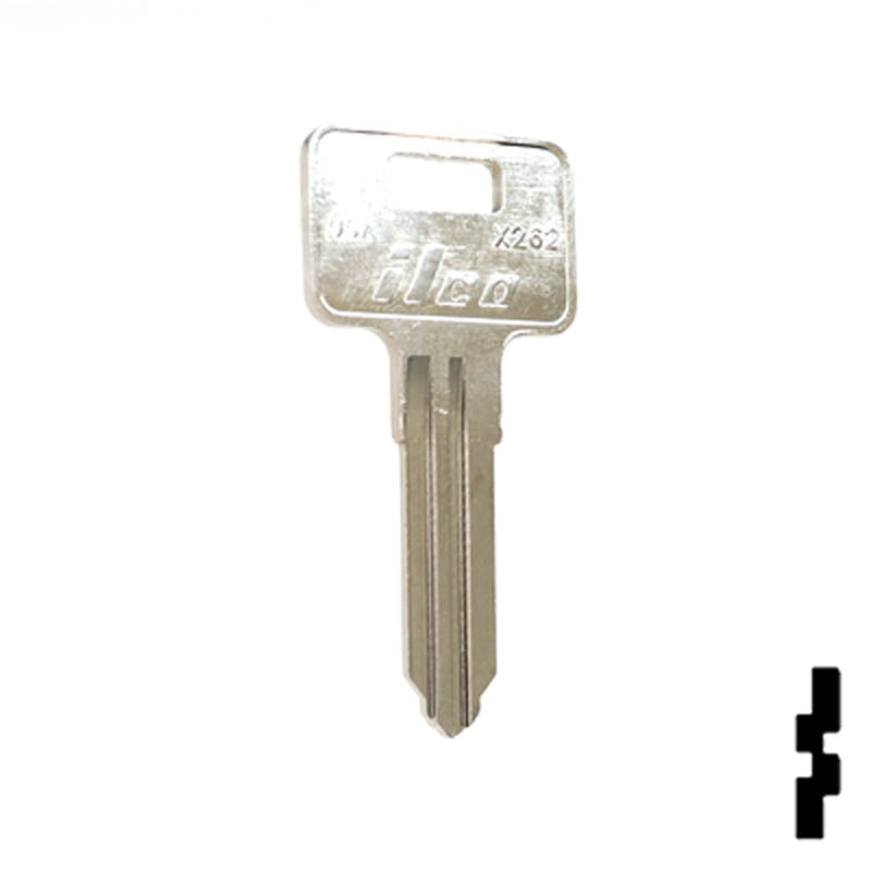 Uncut Key Blank | Kawasaki| X262 Power Sport Key Ilco