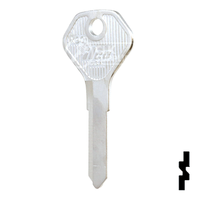 Uncut Key Blank | Kawasaki | X90 Power Sport Key Ilco