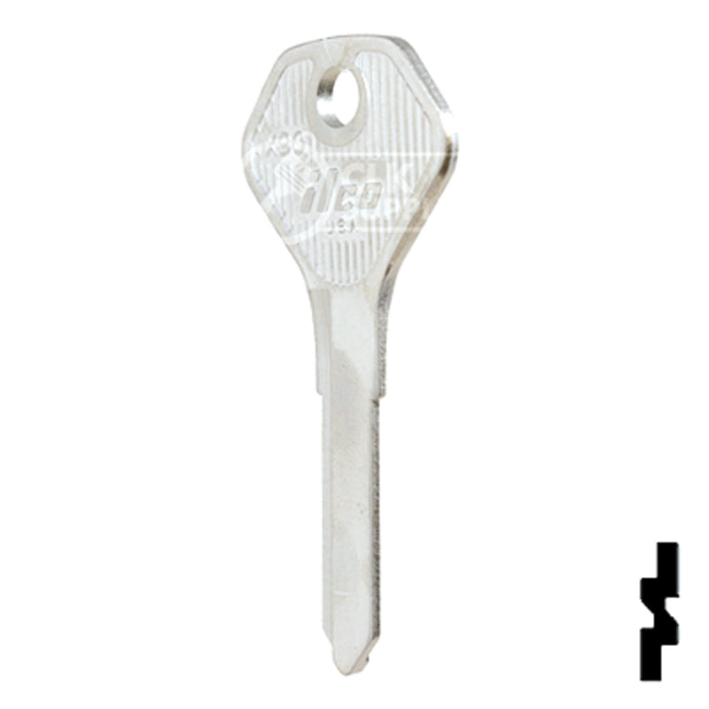 Uncut Key Blank | Kawasaki | X90 Power Sport Key Ilco