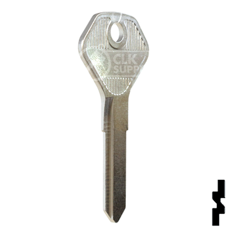 Uncut Key Blank | Kawasaki | X90 Power Sport Key Ilco