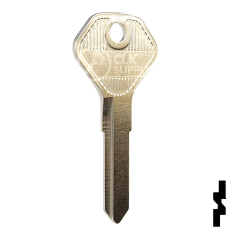 Uncut Key Blank | Kawasaki | X90 Power Sport Key Ilco