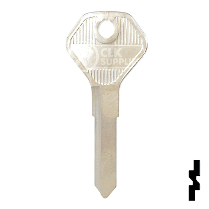 Uncut Key Blank | Kawasaki | X90 Power Sport Key Ilco