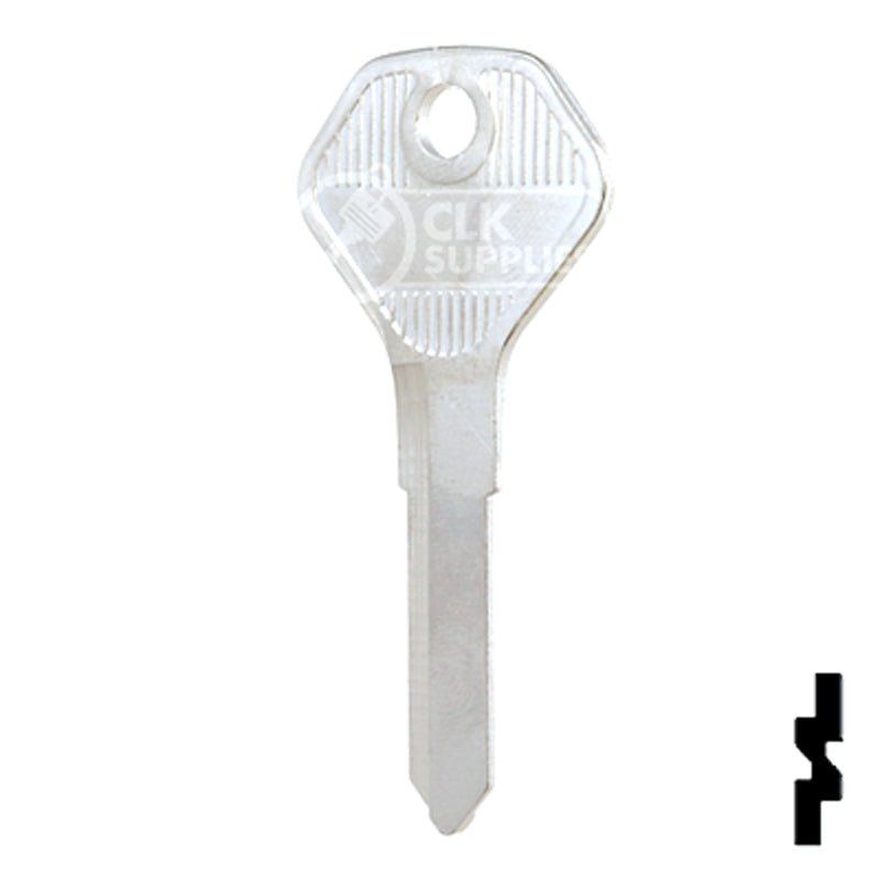 Uncut Key Blank | Kawasaki | X90 Power Sport Key Ilco