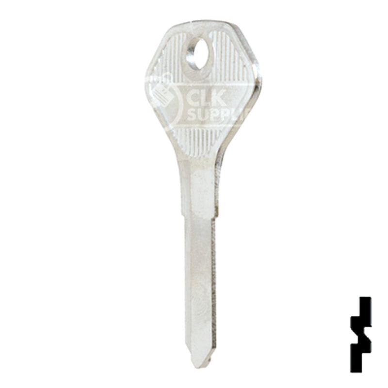Uncut Key Blank | Kawasaki | X90 Power Sport Key Ilco