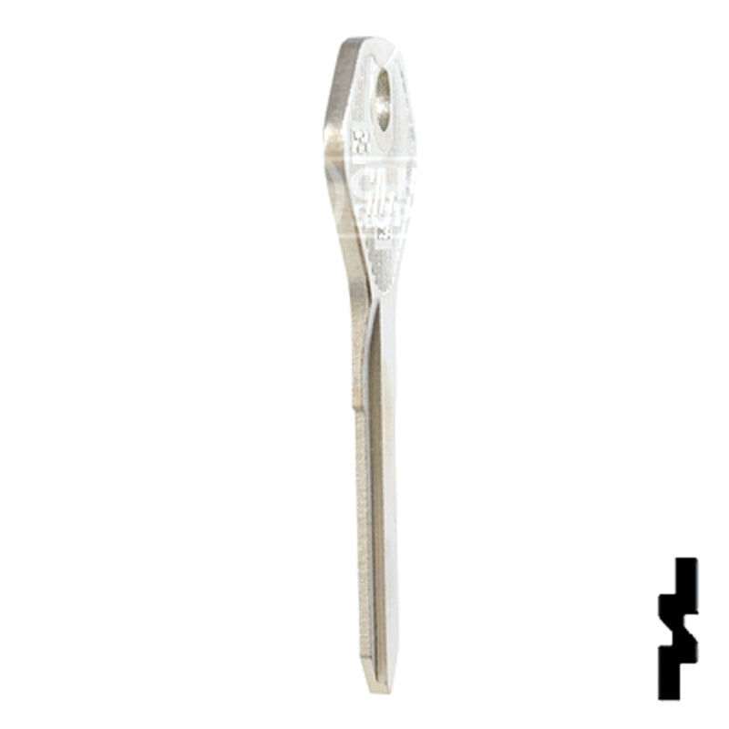 Uncut Key Blank | Kawasaki | X90 Power Sport Key Ilco