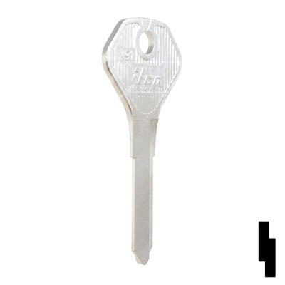 Uncut Key Blank | Kawasaki | X91 Power Sport Key Ilco