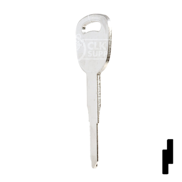 Uncut  Key Blank | Kymco | KYM2R Power Sport Key Ilco