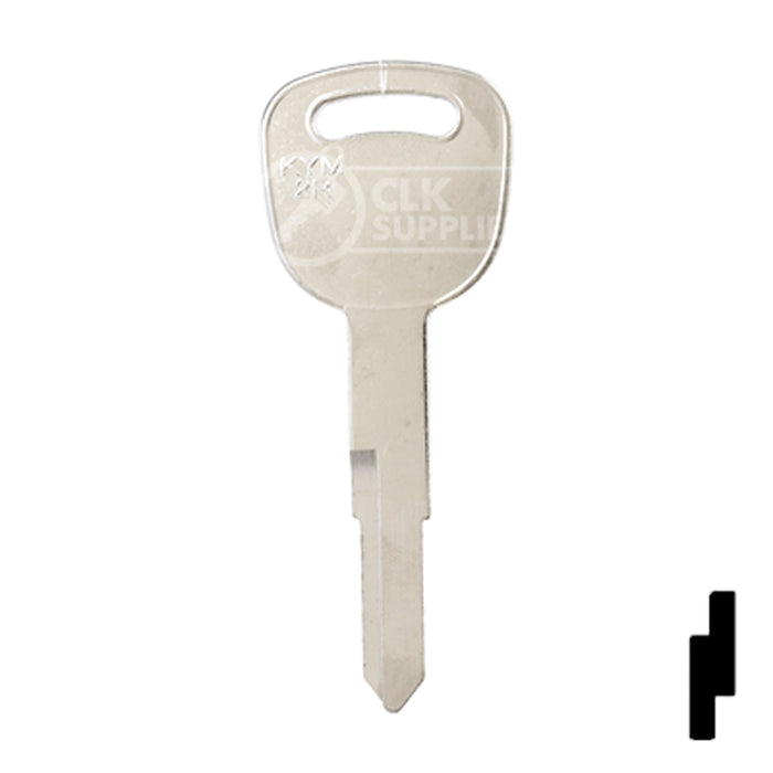 Uncut  Key Blank | Kymco | KYM2R Power Sport Key Ilco