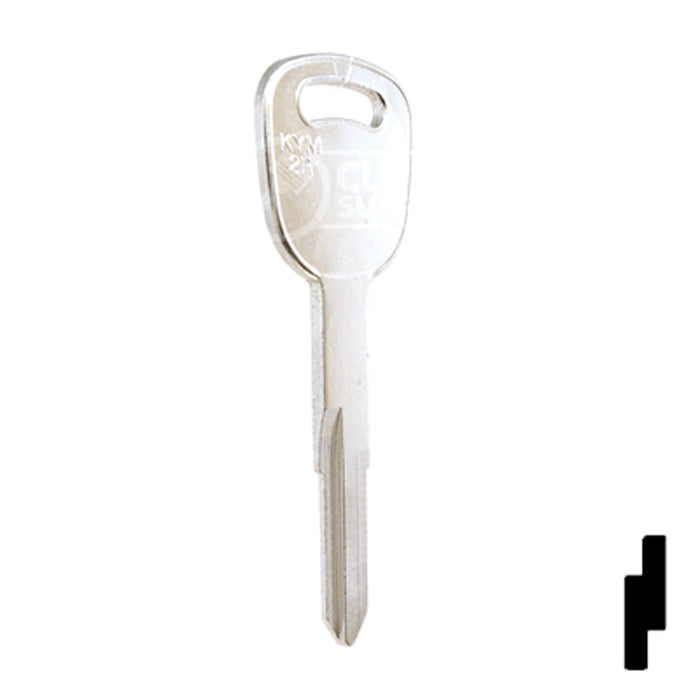 Uncut  Key Blank | Kymco | KYM2R Power Sport Key Ilco