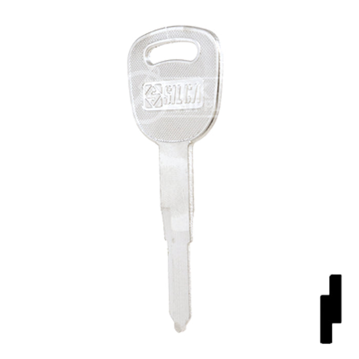 Uncut  Key Blank | Kymco | KYM2R Power Sport Key Ilco