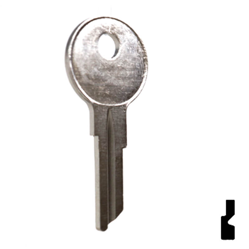 Uncut Key Blank | Mercury Clum Boat | CU12 Power Sport Key Ilco