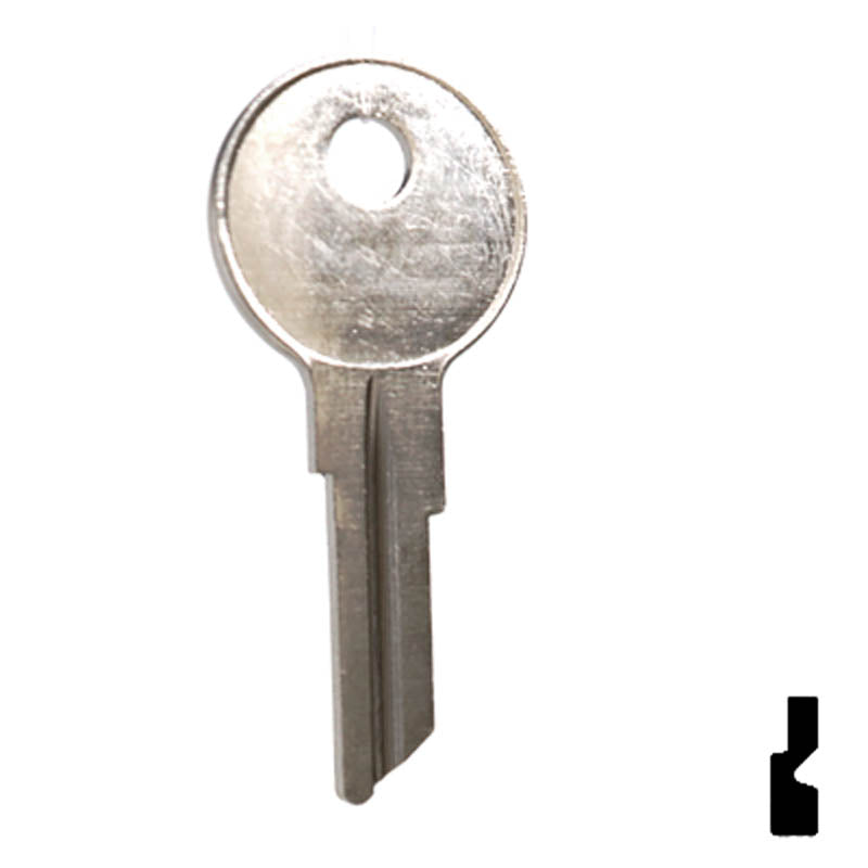 Uncut Key Blank | Mercury Clum Boat | CU12 Power Sport Key Ilco