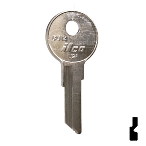 Uncut Key Blank | Mercury Clum Boat | CU12 Power Sport Key Ilco