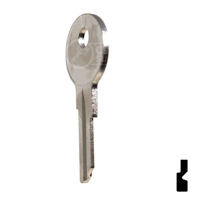 Uncut Key Blank | Mercury Clum Boat | CU12 Power Sport Key Ilco
