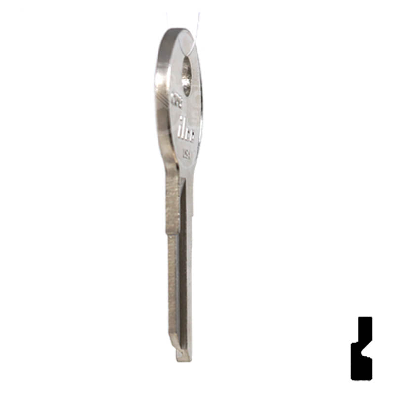 Uncut Key Blank | Mercury Clum Boat | CU12 Power Sport Key Ilco