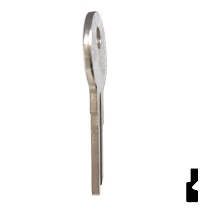 Uncut Key Blank | Mercury Clum Boat | CU12 Power Sport Key Ilco