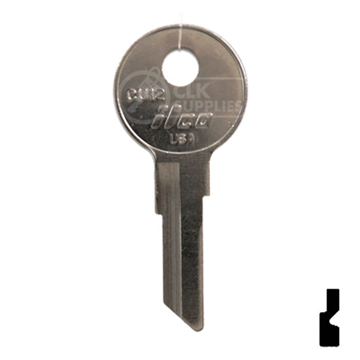 Uncut Key Blank | Mercury Clum Boat | CU12 Power Sport Key Ilco