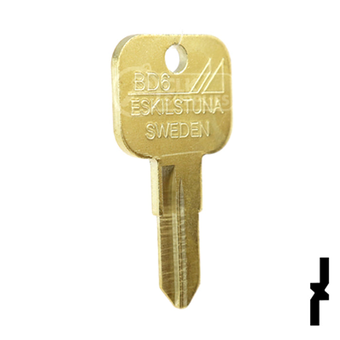 Uncut Key Blank | Mobella | BD6 Power Sport Key Framon Manufacturing Company, Inc