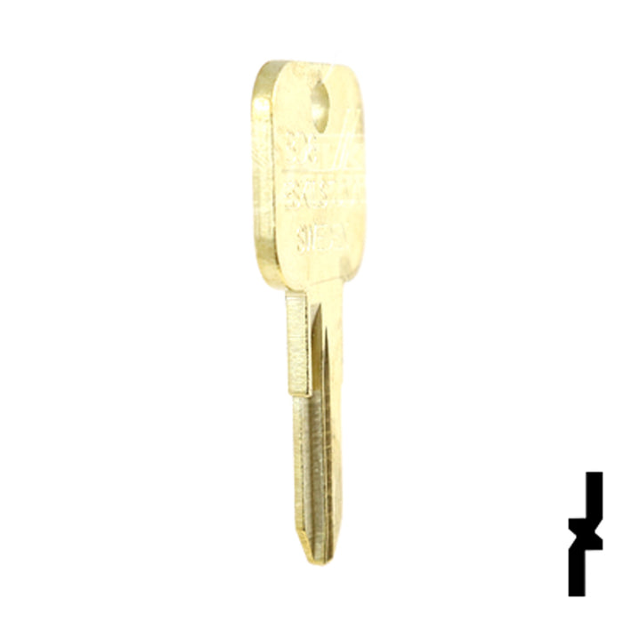 Uncut Key Blank | Mobella | BD6 Power Sport Key Framon Manufacturing Company, Inc