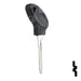 Uncut Key Blank | Piaggio Scooter | PGO-2P Power Sport Key JMA USA