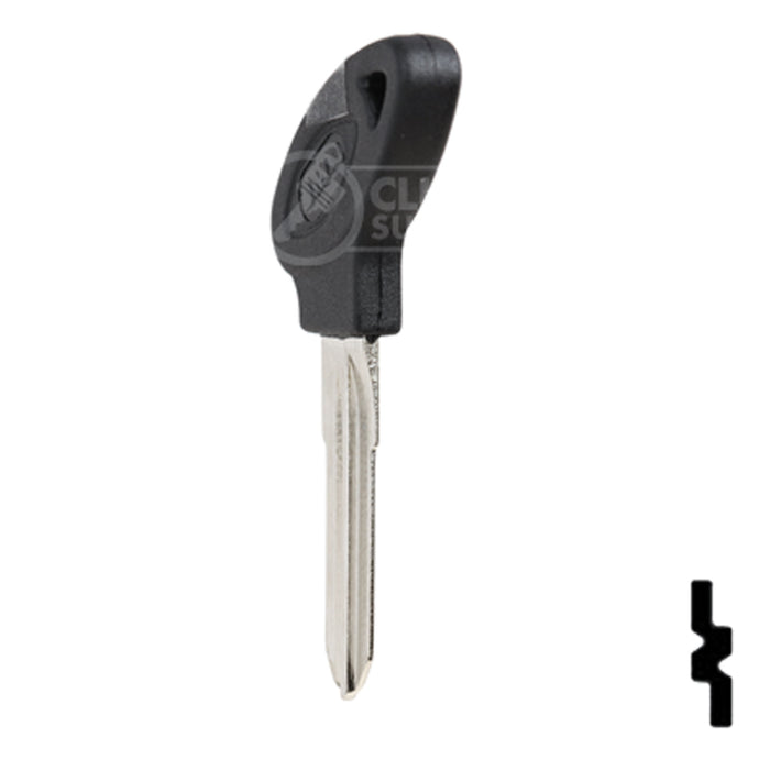 Uncut Key Blank | Piaggio Scooter | PGO-2P Power Sport Key JMA USA