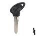 Uncut Key Blank | Piaggio Scooter | PGO-2P Power Sport Key JMA USA