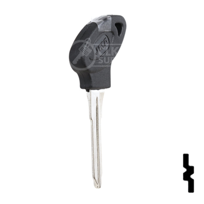 Uncut Key Blank | Piaggio Scooter | PGO-2P Power Sport Key JMA USA