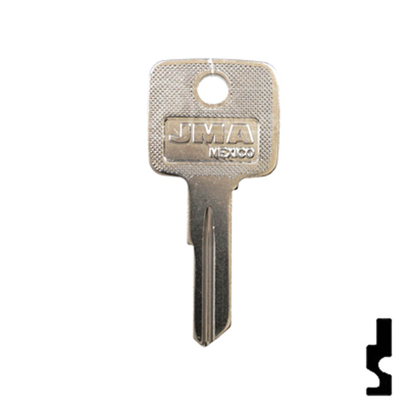Uncut Key Blank | Strattec | 1595, 322710 Power Sport Key JMA USA
