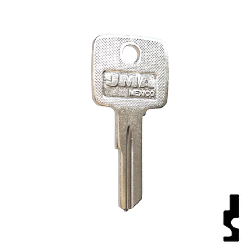 Uncut Key Blank | Strattec | 1595, 322710 Power Sport Key JMA USA