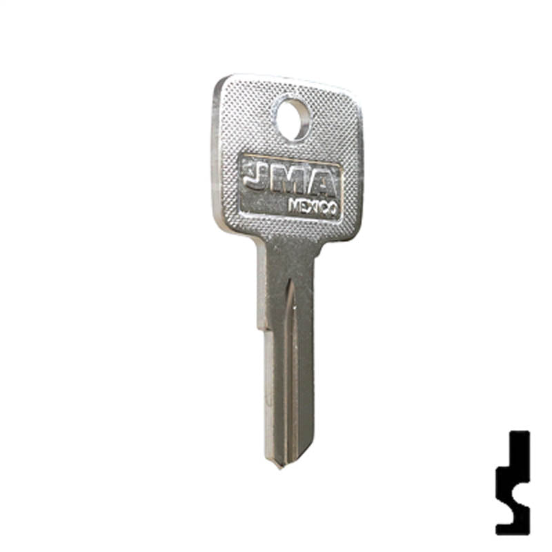 Uncut Key Blank | Strattec | 1595, 322710 Power Sport Key JMA USA