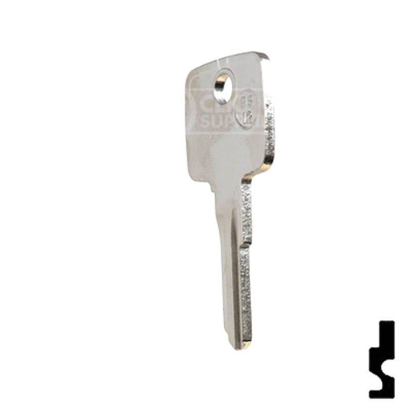 Uncut Key Blank | Strattec | 1595, 322710 Power Sport Key JMA USA