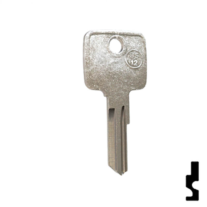Uncut Key Blank | Strattec | 1595, 322710 Power Sport Key JMA USA