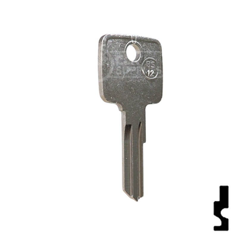Uncut Key Blank | Strattec | 1595, 322710 Power Sport Key JMA USA