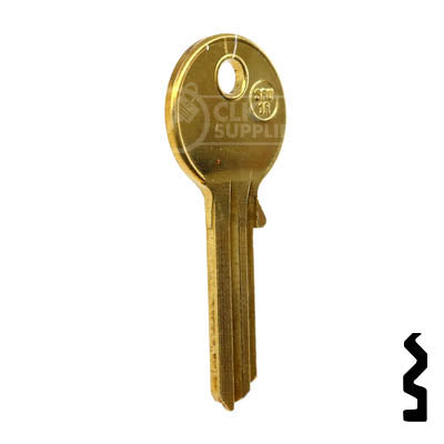 Uncut Key Blank | Super | SPU1R Power Sport Key Ilco