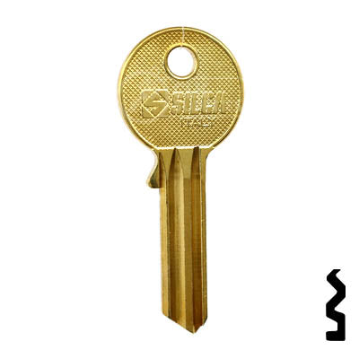 Uncut Key Blank | Super | SPU1R Power Sport Key Ilco