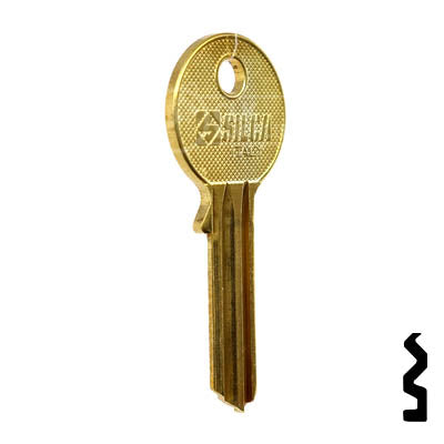 Uncut Key Blank | Super | SPU1R Power Sport Key Ilco